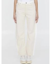 Stella McCartney - Banana Leg Utility Jeans - Lyst