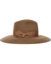 Borsalino - Wide-Brim Ribbon Hat - Lyst