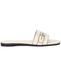 Tory Burch - Flat Sandal Romy Sheep Leather - Lyst