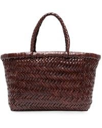 Dragon Diffusion - Mini Flat Gora Basket Bag - Lyst