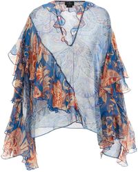Etro - Chiffon Blouse - Lyst