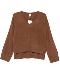 C.t. Plage - Wool V-Necked Jumper - Lyst