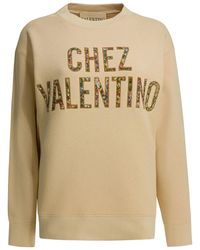 Valentino - Cotton Sweatshirt - Lyst