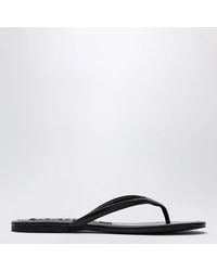 Senso - Ebony Leather Nora Slides - Lyst