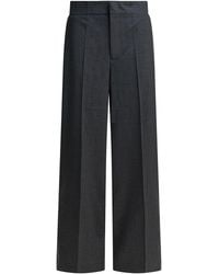 Sa Su Phi - Virgin Wool Elastane Trousers - Lyst