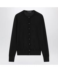 Dolce & Gabbana - Dolce&Gabbana Cashmere And Silk Cardigan - Lyst