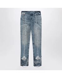 DIESEL - Bootcut Jeans D-Ginna Washed Effect - Lyst