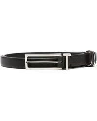 Tom Ford - Natural Leather Metal T Loop Belt 15 Mm - Lyst