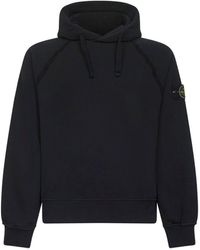 Stone Island - Brushed Organic Cotton Hoodie - Lyst