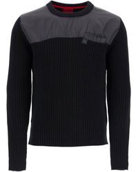 HUGO - Cotton Sweater With Round Neck And Pocket - Lyst