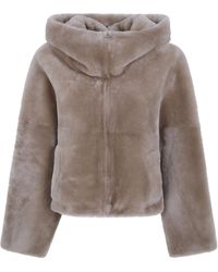 Blancha - Straight Merino Shearling Jacket - Lyst