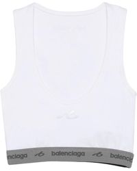 Balenciaga - Techwear Bra Tank Top - Lyst
