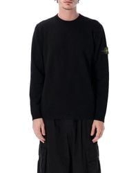 Stone Island - Cotton Knit Jumper - Lyst