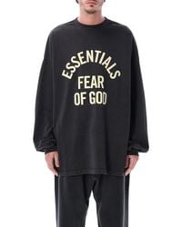 Fear Of God - Essentials Fear Of God Campus 90S Long Sleeve Tee - Lyst