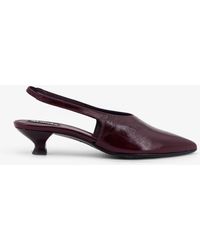 Alohas - Eros Leather Slingback Decolleté - Lyst