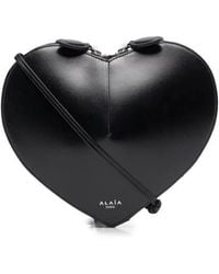 Alaïa - Alaia Coeur Shoulder Bag - Lyst