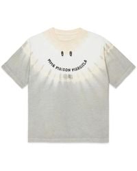 Maison Margiela - T Shirt With "Smile" Logo - Lyst