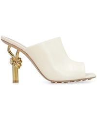Bottega Veneta - Lamb Leather Knot Sandals For - Lyst