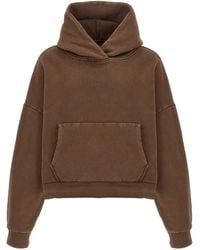 Entire studios - Cropped Hoodie - Lyst