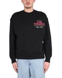 MSGM - Sweatshirt With Logo Print - Lyst