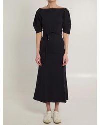 Lemaire - Midi Jersey Dress - Lyst