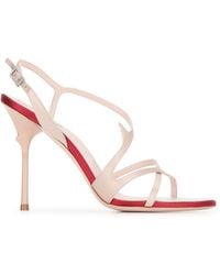Roger Vivier - Sandal Pump With Sculptural Detail - Lyst