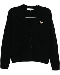 Maison Kitsuné - Baby Fox Wool Cardigan - Lyst