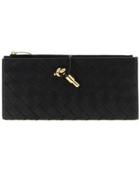 Bottega Veneta - Nappa Leather Andiamo Wallet - Lyst