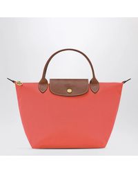Longchamp - Le Pliage Original S Bag Fraise-Coloured - Lyst