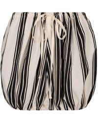 Philosophy Di Lorenzo Serafini - Cotton Mini-Skirt - Lyst