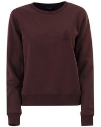 Dondup - Slim-Fit Cotton Crew Neck Sweatshirt With Logo - Lyst