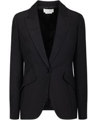 McQueen - Blazer Jacket - Lyst