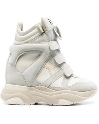 Isabel Marant - Balskee High-Top Wedge Sneakers - Lyst