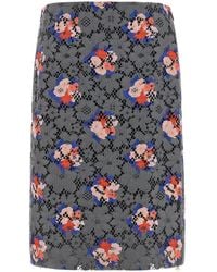 Fendi - Bouquet' Lace Skirt - Lyst