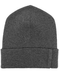 Brunello Cucinelli - Ribbed Cashmere Knit Beanie With Monili Detail - Lyst