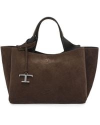 Tod's - Tods Smooth Calfskin Shoulder Bag - Lyst