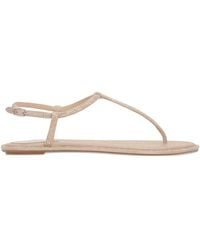 Rene Caovilla - Diana 10 Crystal Flat Sandals - Lyst