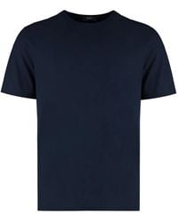 Herno - Cotton Crew-Neck T-Shirt - Lyst