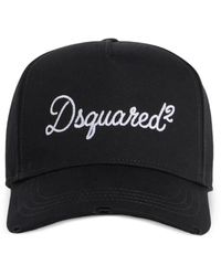 DSquared² - Logo Embroidered Baseball Cap - Lyst