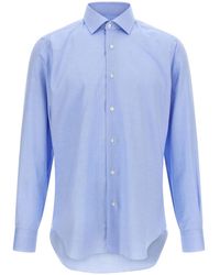 Barba Napoli - Oxford Cotton Shirt - Lyst