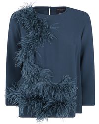 Antonelli - "Mango" Round Neck Top - Lyst