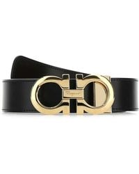 Ferragamo - Salvatore Leather Reversible Belt - Lyst