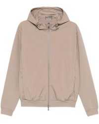 Herno - Polyester Hooded Zip Jacket - Lyst