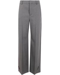 Jean Paul Gaultier - Tailoring Trouser With Hem Buttoning Detail - Lyst