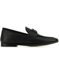 Dolce & Gabbana - Erice Mocassini Uomo Neri - Lyst