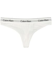 Calvin Klein - Icon Cotton Modal Thong - Lyst