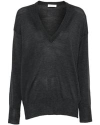 Roberto Collina - Pullover Con Scollo A V - Lyst
