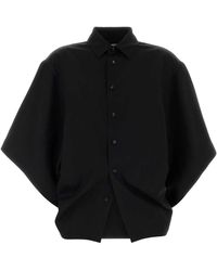 Bottega Veneta - Oversized Solid Shirt - Lyst