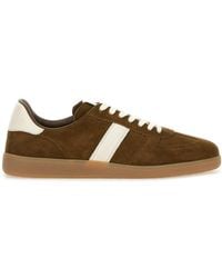 Tom Ford - Low-Top Suede Sneakers - Lyst