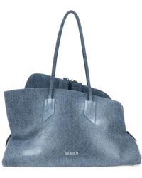 The Attico - 'La Passeggiata Medium' Top Handle - Lyst